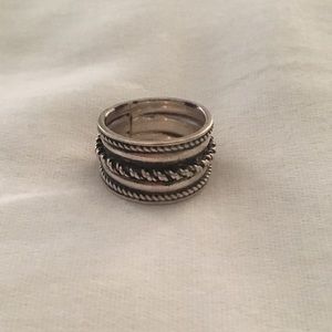 silver ring size 6 stamped